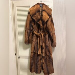 Luxurious Brown Fur Coat